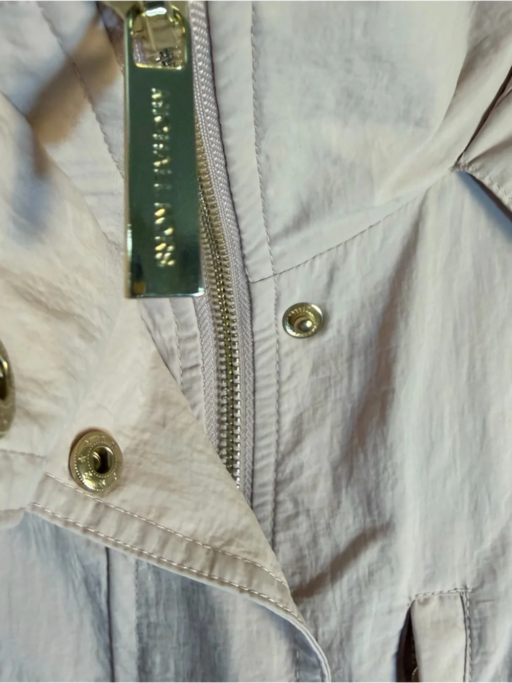 Michael Kors Light Pink Utility Anorak Jacket - Picture 8 of 10